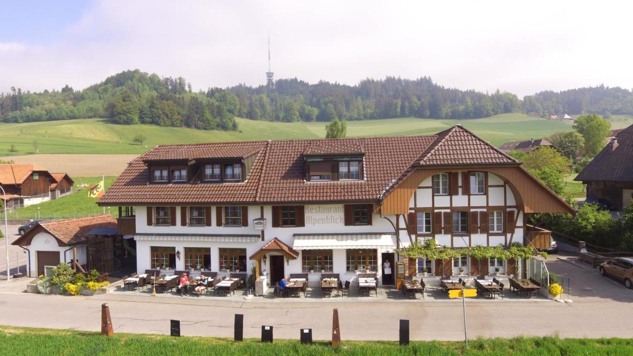 Hotel Alpenblick Ferenberg Bern Stettlen Exteriér fotografie